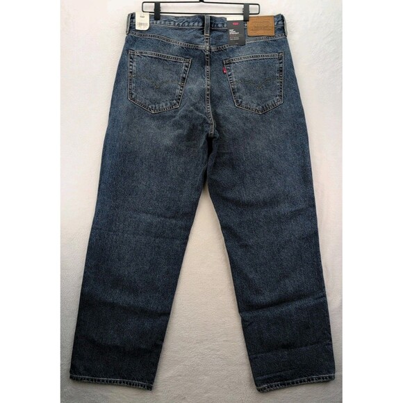 Levi's Premium 568 Loose Straight Medium Wash Men's Jeans 36x32 NWT MSRP $98 - Picture 11 of 14